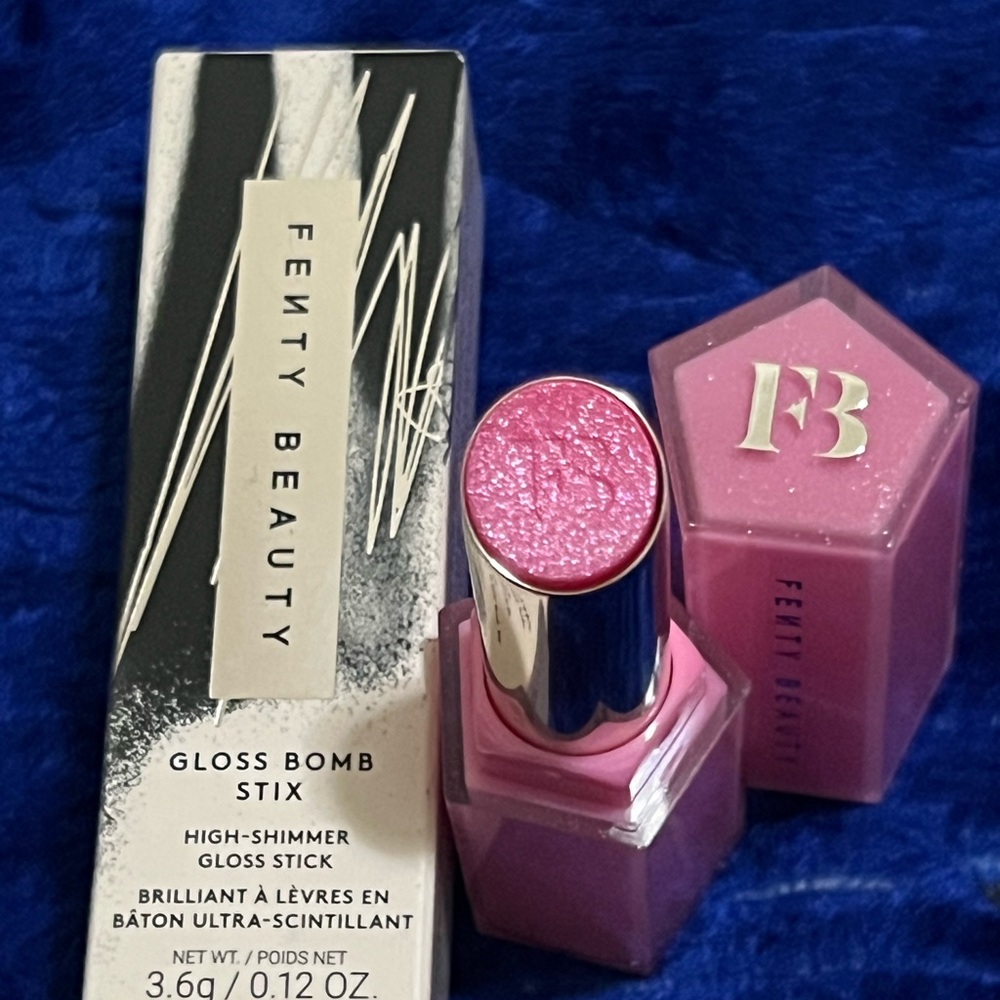 Fenty FLAMINGO FLING Gloss Bomb Stix High-Shimmer Gloss Stick - Picture 5 of 10